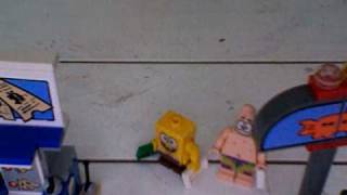 Spongebob Squarepants ROCK BOTTOM Lego Clip [upl. by Benkley275]