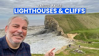 Lighthouses And Cliffs  The Nash Point Circular Walk [upl. by Carrelli]