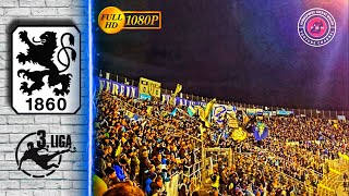 TSV 1860 Munich Fans Atmosphere at Grünwalder Stadion • 3 Liga • 1860 Munich vs Elversberg ⚪🔵 [upl. by Pascha]