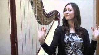 Changing Harp Strings  A complete guide by Elizabeth Jaxon [upl. by Rahas977]