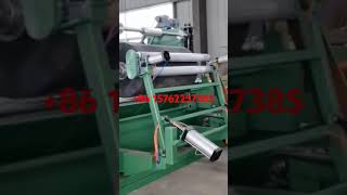 EPDM rolls sheet cutting machine [upl. by Atteuqihc]