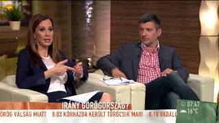 Elmenjünk vagy sem Görögországba nyaralni  20150617  tv2humokka [upl. by Llenehs236]