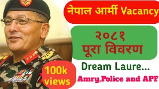 Nepal Amry vacancy 208182नेपाल आर्मी vacancy।।सैन्य vacancy।।total inform about army vacancy [upl. by Onailerua]