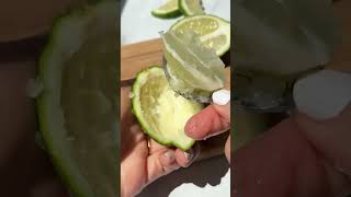 Lime Sorbet 🍋‍🟩 recipe dessert vegan [upl. by Delp]