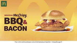 Ça croustille chez McDonalds avec le nouveau McCrispy BBQ amp Bacon [upl. by Brott]