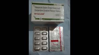 Rabeprazole 20mg  Domperidone 10mgIR amp 20mgSR CAP [upl. by Anerbas723]