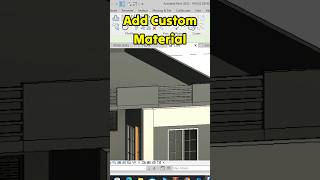 ✅Add Custom Material In Revit revit architecture ytshorts viralshort [upl. by Candy]