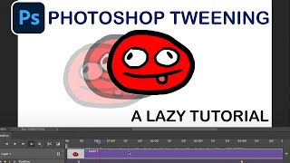 TweeningKeyframing in Photoshop Animation A Lazy Tutorial [upl. by Rydder]