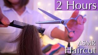 ASMR Sleep Recovery 5  2 Hours Haircut amp Hair Treatment  No Talking [upl. by Dulsea]