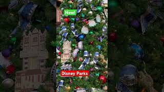 Have you seen the new Disney parks tree It is part of the Disney Springs Christmas Tree stroll go [upl. by Etiam]