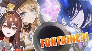 FONTAINE Overture Teaser The Final Feast REACTION  Genshin Impact [upl. by Florentia]