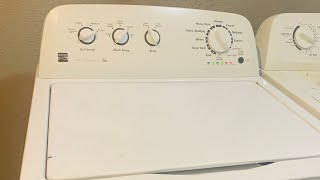 Diagnostic mode  200 series  Kenmore Washer  19363302138 Houston TX USA [upl. by Chor]