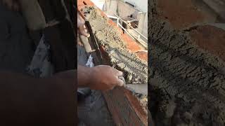 How to Brick Joint construction brickwork house bilding home ytshorts youtube india [upl. by Hamehseer308]