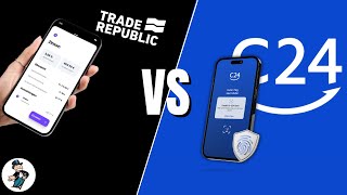 C24 vs Trade Republic  Girokonto Vergleich 🤑 Vorteile Funktionen Zinsen amp Mehr [upl. by Meggi357]