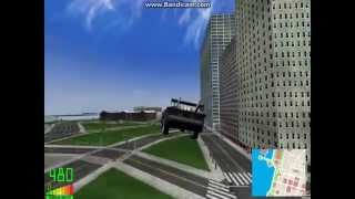 Midtown Madness 2 Crazy Stunts and Mods [upl. by Hueston]