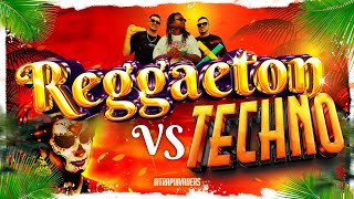 Reggaeton vs Techno 2024 🔋 Bad Bunny Karol G Daddy Yankee Anuel AA Arcángel TRAP INVADERS 🚀 [upl. by Monahan]