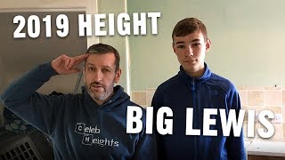 Big Lewis Height Comparison  How Tall is he Now 😲 [upl. by Mount]