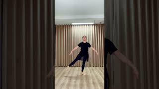 Pirouette en dehors balletfitnessбалетдлявзрослыхballetonlineballettechniquepirouette [upl. by Haliek748]