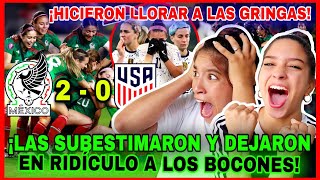 MEXICO🇲🇽 GOLEA A USA🇺🇲 en la COPA ORO 2024 ¡SE REÍAN de ELLAS😠 y sus RIVALES TERMINARON LLORANDO👊 [upl. by Tolley]