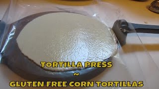 How to make Homemade Tortillas  Tortilla Press  Gluten Free Corn Tortillas [upl. by Canty]