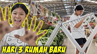 HARI KE 3 RUMAH BARU  BELANJA BULANAN amp PASANG JEMURAN  Vlog Pindah Rumah CnX Adventurers [upl. by Hodgkinson]