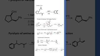 Pyrolytic Syn Elimination Reaction [upl. by Nahtnahoj826]