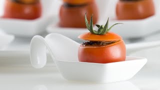 Tomates Cherrys con Tapenade [upl. by Ahsinek]