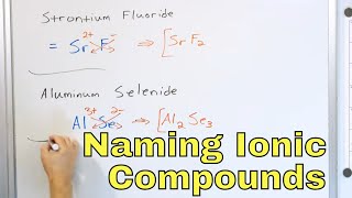 Naming Ionic Compounds in Chemistry  1220 [upl. by Layne96]