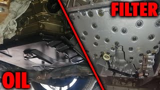 How to Change the Internal Filter and Oil on a DSG Gearbox DL501 [upl. by Kelsi]