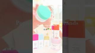 Popular skincare brands that I own viral trending skincare fyp subscribe like aesthetic [upl. by Muiram]