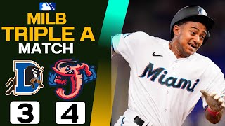 Jacksonville Jumbo Shrimp Vs Durham Bulls l Highlights l TripleA [upl. by Pathe]