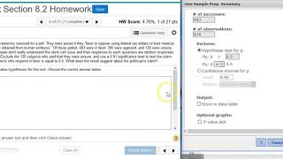 Performing mean hypothesis testing on a politicians claim of survey results [upl. by Yelsnia]