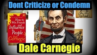 Dont Criticize Condemn or Complain by Dale Carnegie [upl. by Eihtak608]