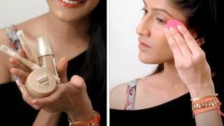 How To Apply Foundation For Full Coverage  Foundation Routine And Makeup Tips  Glamrs [upl. by Ardnazil753]