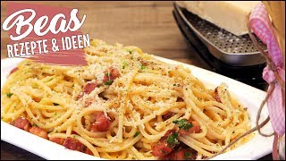 Spaghetti Carbonara zubereiten  Pasta 🧀 [upl. by Reinald]