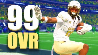 99 OVR Travis Hunter is UNSTOPPABLE College Football 25 [upl. by Harimas514]