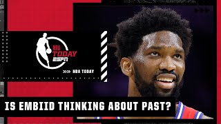 How much is Joel Embiid thinking about the LAST time he played the Raptors in playoffs  NBA Today [upl. by Aierdna]