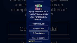 Proximodistal Development nursingquiz communityhealthnursing fyp nursingstudent [upl. by Andra290]