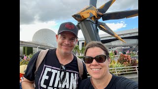 September 21 Guardians of the Galaxy Day at Disneys Epcot Delicious Lunch amp Cosmic Rewind [upl. by Tedi]