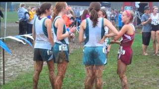 Girls Varsity Eastern Maine XCountry Championship Meet 2012 [upl. by Garcon238]