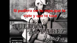 Terrenal  Julion Alvarez Letra [upl. by Pail]