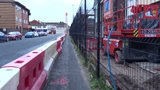 Tyldesley Road Blackpool Building Site Monthly Update October 2024 [upl. by Yrtnej427]