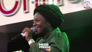 Adeyinka Alaseyori Prophetic Ministration at Mega Praise 2023  Yaba Baptist Church [upl. by Olraced934]