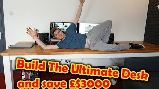 Build the Ultimate 3 Meter long Computer Desk  Dinner Table [upl. by Port756]