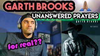 Garth Brooks  Unanswered Prayers  First Time Reaction [upl. by Aenotna]