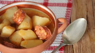 Patatas a la riojana  Rezetas de Carmen [upl. by Lundgren68]