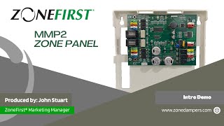 MMP2 Zone Panel Demo [upl. by Airamesor]