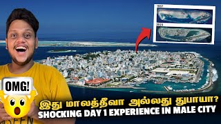 கடலையும் விட்டு வெக்காத MALDIVES  Shocking day 1 experience in male city  Maldives EP 2 [upl. by Kennan660]