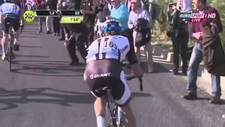 Alberto Contador wins stage 5 Muro di Guardiagrele TirrenoAdriatico highlights March 2014 HD [upl. by Repsihw448]