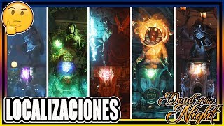 LAS 5 LOCALIZACIONES DE PERKS DEAD OF THE NIGHT ZOMBIES BLACK OPS 4 [upl. by Rocca762]